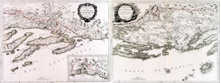 SANTINI, PIETRO: MAP OF DALMATIA